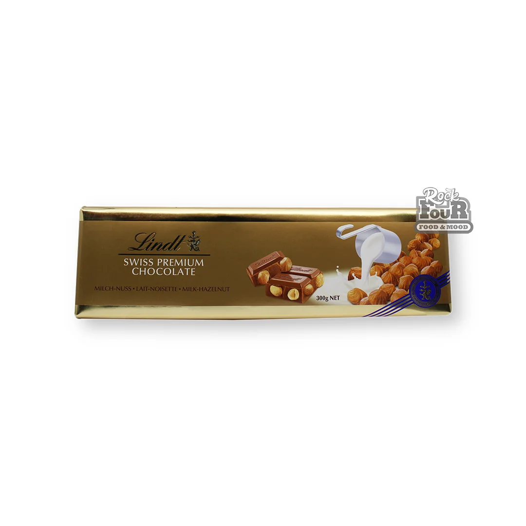 Chocolate bar "Lindt" with whole hazelnuts 300g